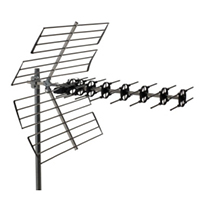 Quadruple Array UHF Antennas